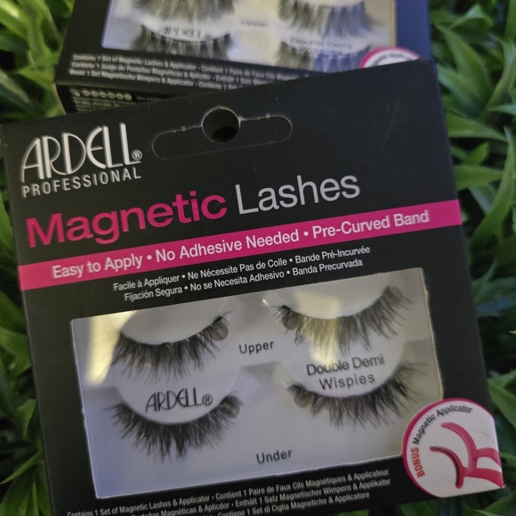 NIB Ardell Magnetic Lashes Wispies - Mess-Free, Natural Glamlashes 2 Box sale - Picture 3 of 5
